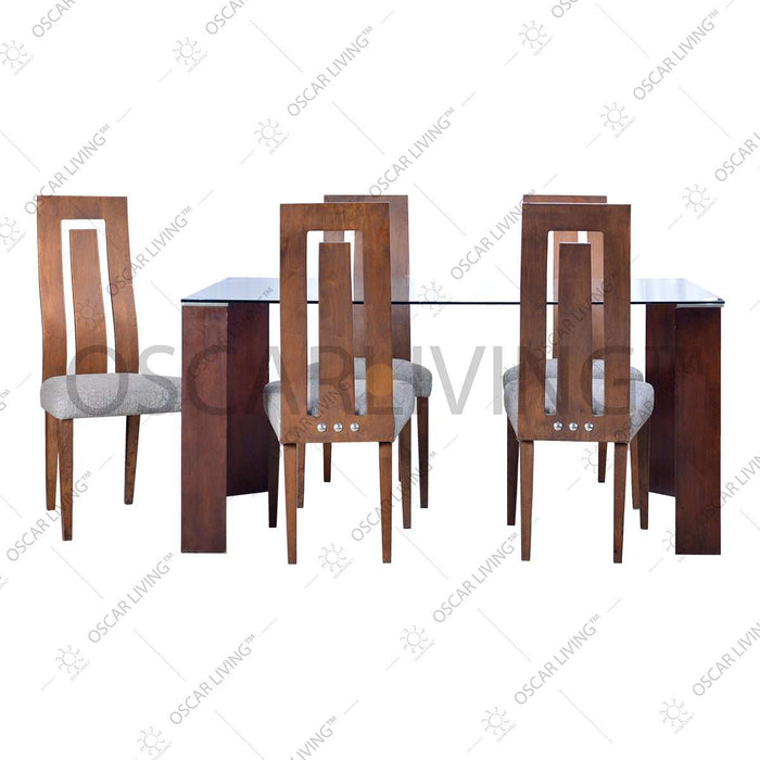 MEJA MAKAN Meja Makan Eric dan Kursi Makan Haidee Hinlim OLC OLIV OLIV OSCARLIVING