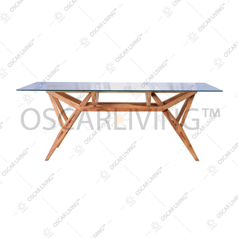MEJA MAKAN Meja Makan OLC Bening OLIV OSCARLIVING