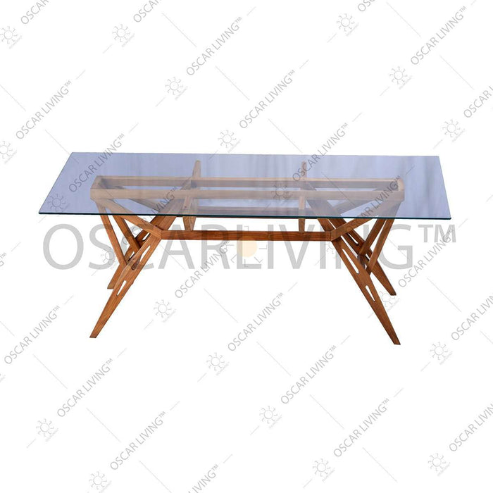 MEJA MAKAN Meja Makan OLC Bening OLIV OSCARLIVING