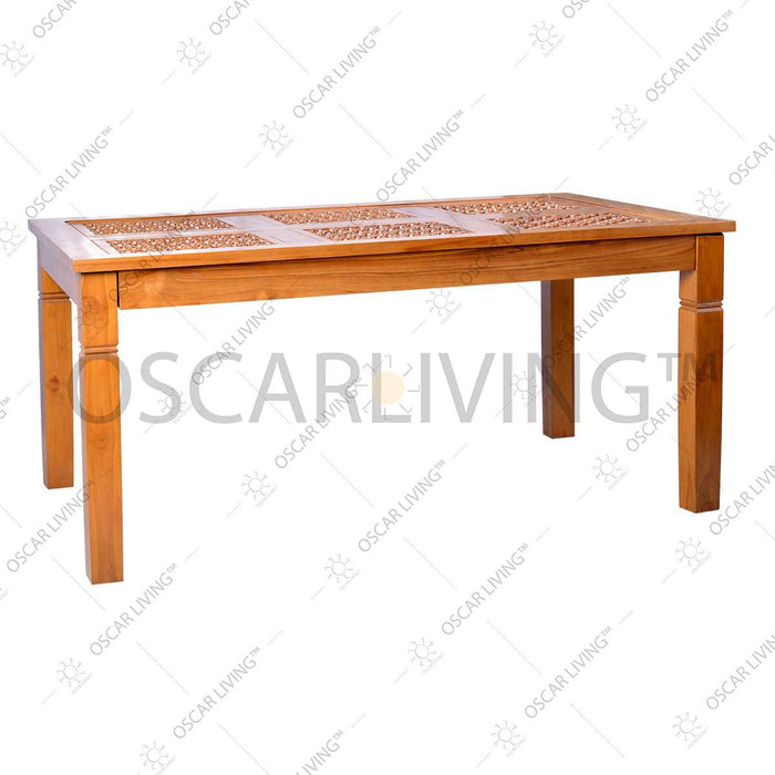 MEJA MAKAN Meja Makan OLC OLIV 1000 Bunga OLIV OSCARLIVING