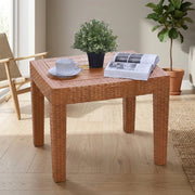 MEJA PLASTIK Meja Plastik Tabitha MRP Motif Rotan | Plastic Table MRP TABITHA OSCARLIVING