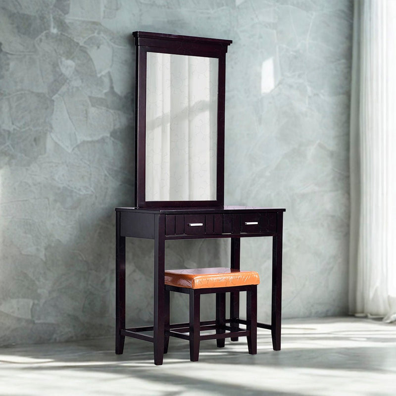 MEJA RIAS - DRESSING TABLE Meja Rias dan Puff Caren Starmax STARMAX OSCARLIVING