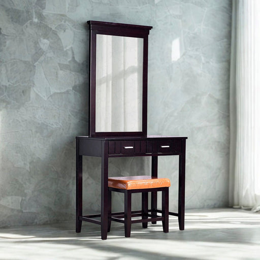 MEJA RIAS - DRESSING TABLE Meja Rias dan Puff Caren Starmax STARMAX OSCARLIVING