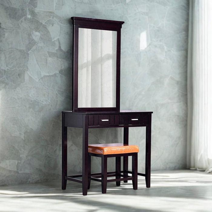 MEJA RIAS - DRESSING TABLE Meja Rias dan Puff Caren Starmax STARMAX OSCARLIVING