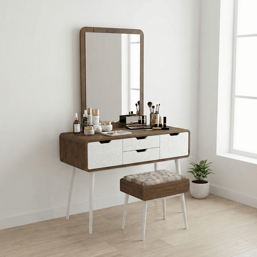 MEJA RIAS - DRESSING TABLE Meja Rias dan Puff Expo DT9806 EXPO OSCARLIVING