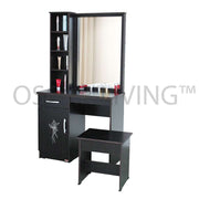 MEJA RIAS - DRESSING TABLE Meja Rias Minimalis Lunar MR525 LUNAR OSCARLIVING
