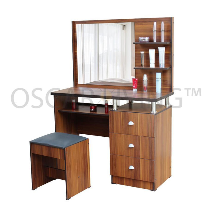 MEJA RIAS - DRESSING TABLE Meja Rias Minimalis Lunar MR526 LUNAR OSCARLIVING