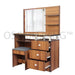 MEJA RIAS - DRESSING TABLE Meja Rias Minimalis Lunar MR526 LUNAR OSCARLIVING