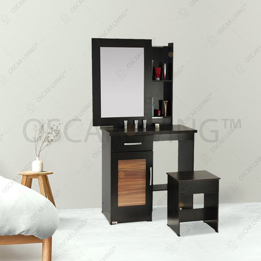 MEJA RIAS - DRESSING TABLE Meja Rias Minimalis Lunar MR530 LUNAR OSCARLIVING