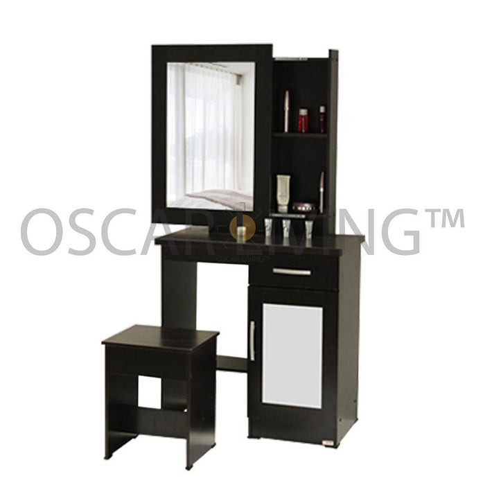 MEJA RIAS - DRESSING TABLE Meja Rias Minimalis Lunar MR530 LUNAR OSCARLIVING