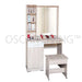 MEJA RIAS - DRESSING TABLE Meja Rias Minimalis Lunar MR531 LUNAR OSCARLIVING