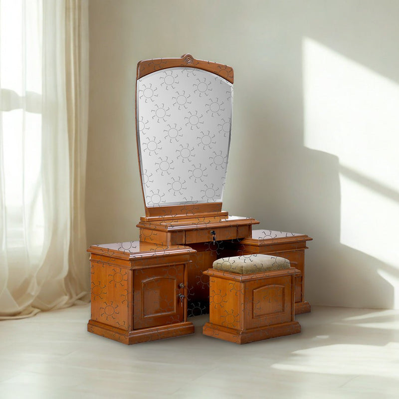 MEJA RIAS - DRESSING TABLE Meja Rias OLIV Morino OLIV OSCARLIVING