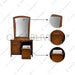 MEJA RIAS - DRESSING TABLE Meja Rias OLIV Pratama OLIV OSCARLIVING