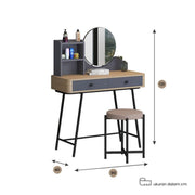 MEJA RIAS - DRESSING TABLE Meja Rias Siantano Cena MR 01 SIANTANO OSCARLIVING