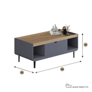 MEJA TAMU - COFFEE TABLE Meja Kopi Sanfelo Cena CT 02 | Coffee Table SANFELO OSCARLIVING