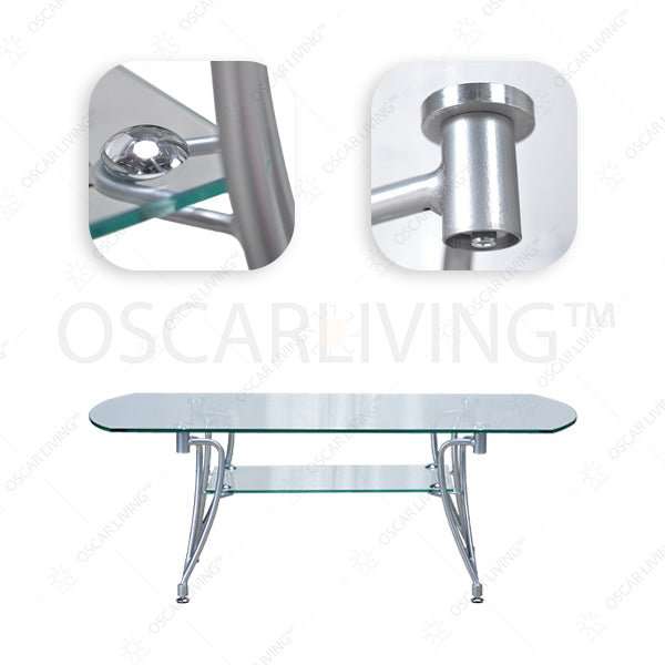 MEJA TAMU - COFFEE TABLE Meja Ruang Tamu Cofemo MT 22 ERGOTEC OSCARLIVING