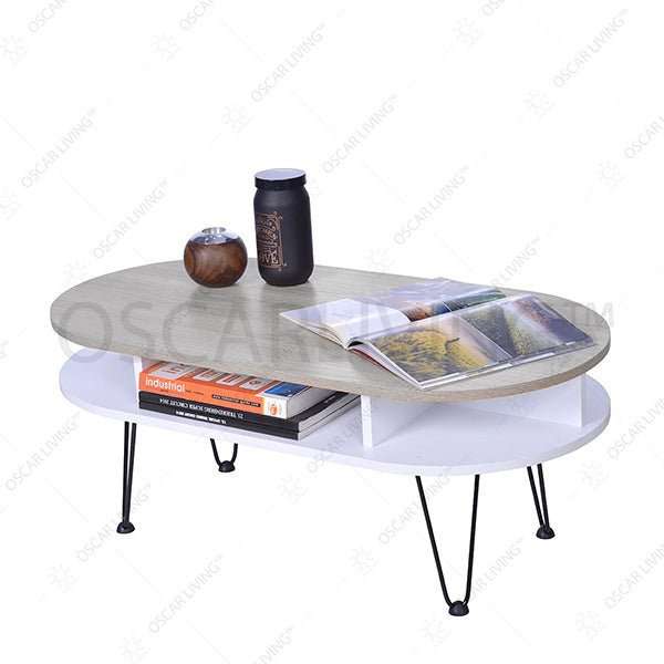 MEJA TAMU - COFFEE TABLE Meja Ruang Tamu Harold IRIS Moana HAROLD OSCARLIVING