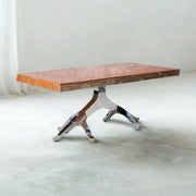 MEJA TAMU - COFFEE TABLE Meja Ruang Tamu Jati OLIV HSB Wax OLIV OSCARLIVING