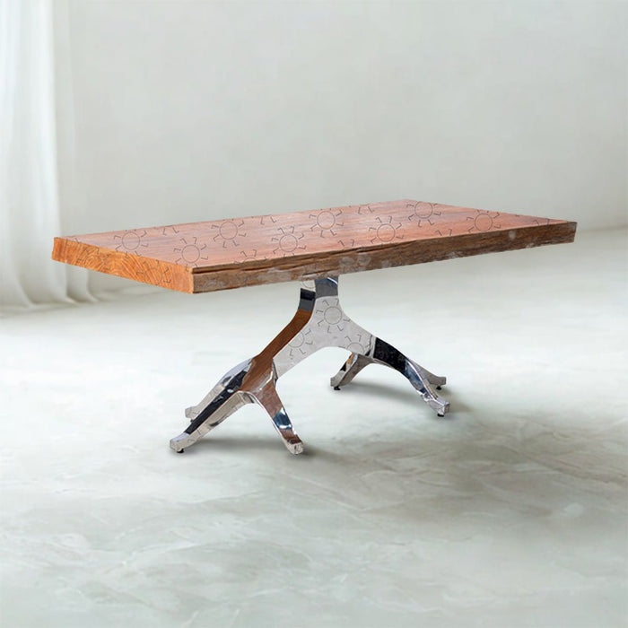 MEJA TAMU - COFFEE TABLE Meja Ruang Tamu Jati OLIV HSB Wax OLIV OSCARLIVING