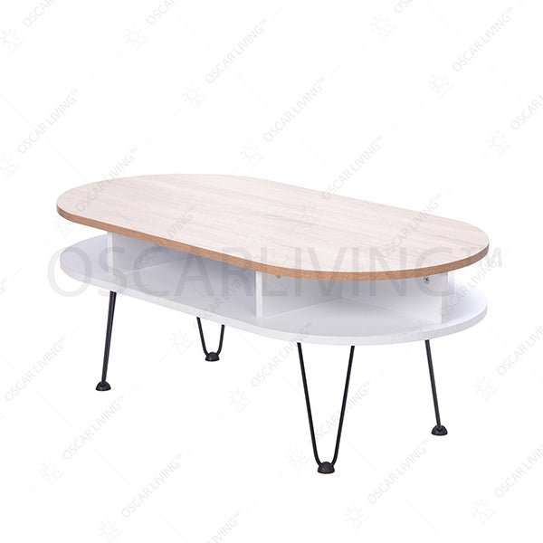 MEJA TAMU - COFFEE TABLE Meja Ruang Tamu Minimalis DACHI Moana DACHI OSCARLIVING