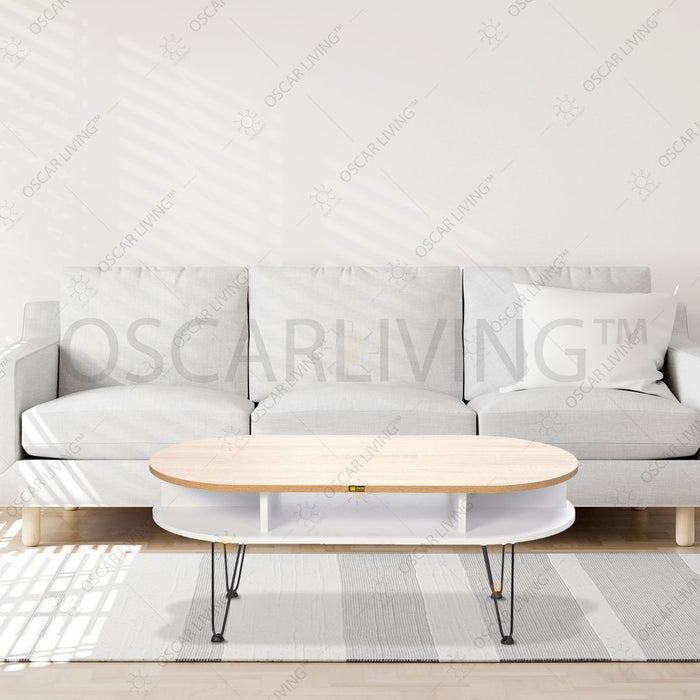 MEJA TAMU - COFFEE TABLE Meja Ruang Tamu Minimalis DACHI Moana DACHI OSCARLIVING