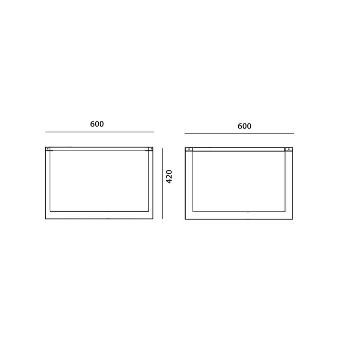 MEJA TAMU - COFFEE TABLE Meja Tamu Kaca Highpoint Ravenna ACF16060 HIGHPOINT OSCARLIVING