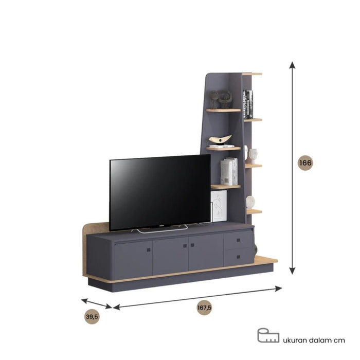 MEJA TV - TV STAND Meja TV Minimalis Sanfelo Cena WU 01 SANFELO OSCARLIVING