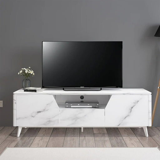 MEJA TV - TV STAND Meja TV Minimalis Siantano TC Marble 160 01 SIANTANO OSCARLIVING