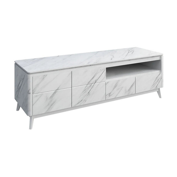 MEJA TV - TV STAND Meja TV Minimalis Siantano TC Marble 160 02 SIANTANO OSCARLIVING