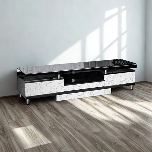 MEJA TV - TV STAND Meja TV Minimalis UD Fajar OLIV MTV 2L Kaca | TV Stand OLIV OSCARLIVING