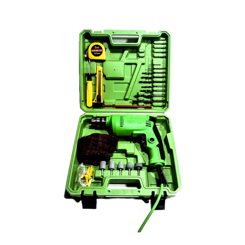 MESIN BOR Mesin Bor Ryu Drill 10 mm Variable Set 22 Pcs RDR10 - 3REB RYU OSCARLIVING