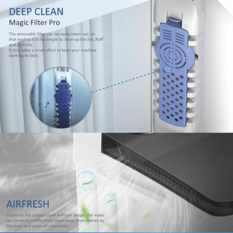 MESIN CUCI Mesin Cuci Midea Twin Tub MT100W90 MIDEA OSCARLIVING