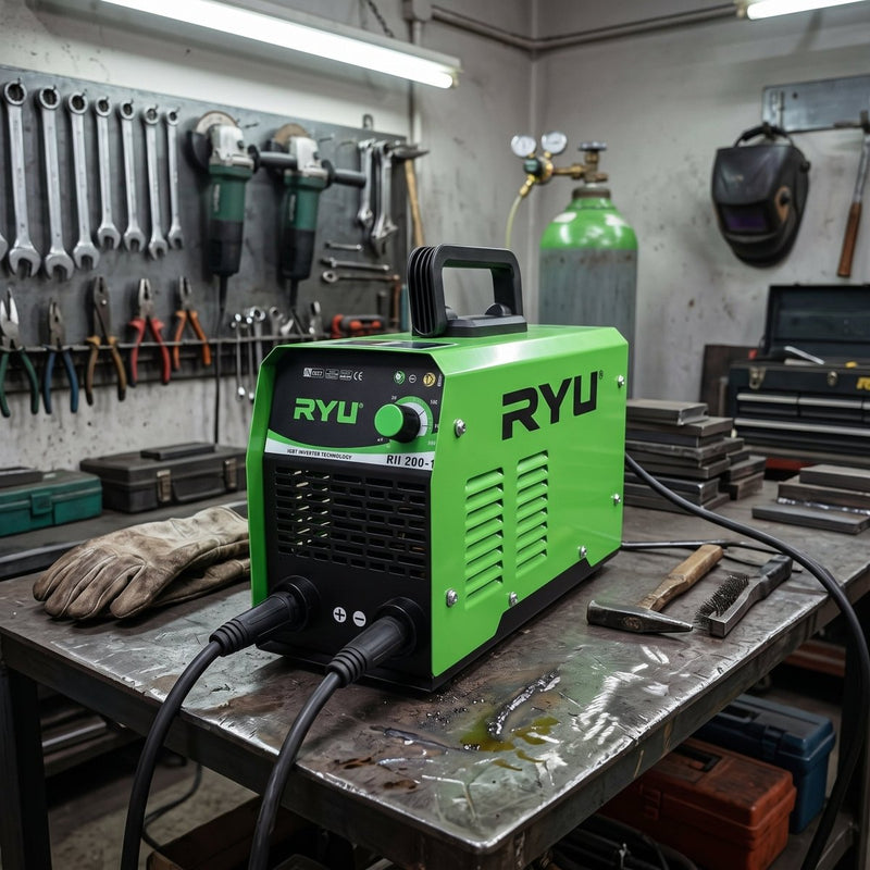 MESIN LAS Mesin Las Inverter Ryu Welding Machine IGBT RII200-1 RYU OSCARLIVING