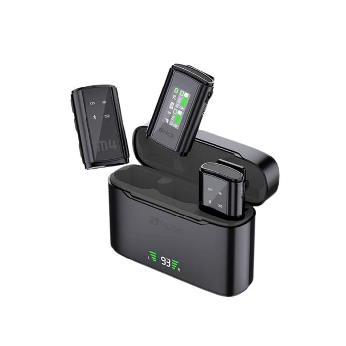 MICROPHONE Mikrofon Brica B - Vlog M4 Mic Dual Magnetic Clip Wireless BRICA OSCARLIVING