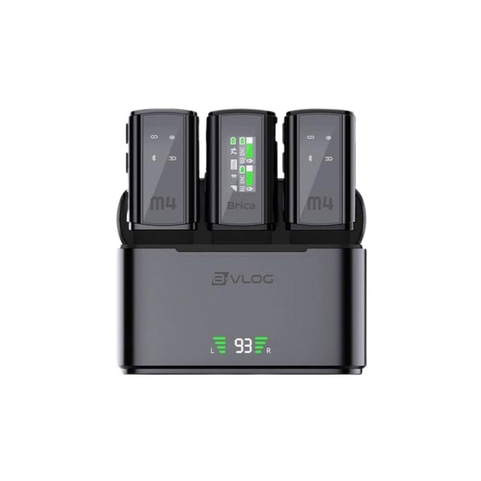 MICROPHONE Mikrofon Brica B - Vlog M4 Mic Dual Magnetic Clip Wireless BRICA OSCARLIVING
