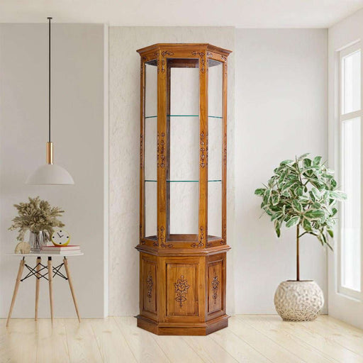 PAJANGAN - JATI Pajangan Pagoda Classic | Display Cabinet OLIV OSCARLIVING