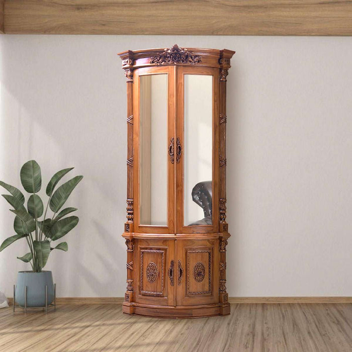 PAJANGAN - JATI Pajangan Sudut OLIV Amelia Classic | Display Cabinet OLIV OSCARLIVING