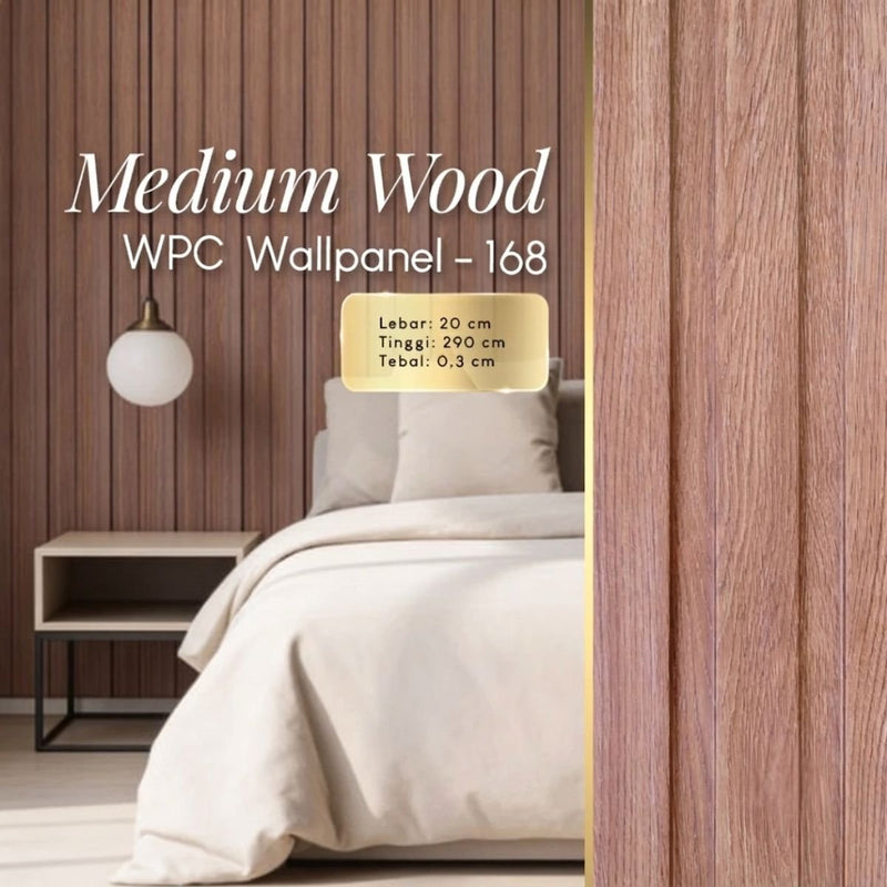 PANEL DINDING Panel Dinding Mevvah WPC Eco 200 MEVVAH OSCARLIVING