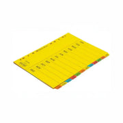PEMBATAS DOKUMEN Bantex Cardboard Numeric 6052 Divider A4 | 1 Set BANTEX OSCARLIVING