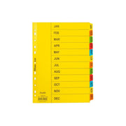 PEMBATAS DOKUMEN Bantex Cardboard Numeric 6052 Divider A4 | 1 Set BANTEX OSCARLIVING