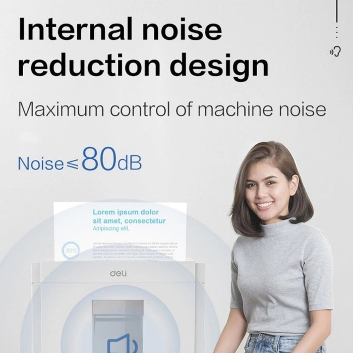 PENGHANCUR KERTAS Penghancur Kertas Deli Paper Shredder E9952 DELI OSCARLIVING