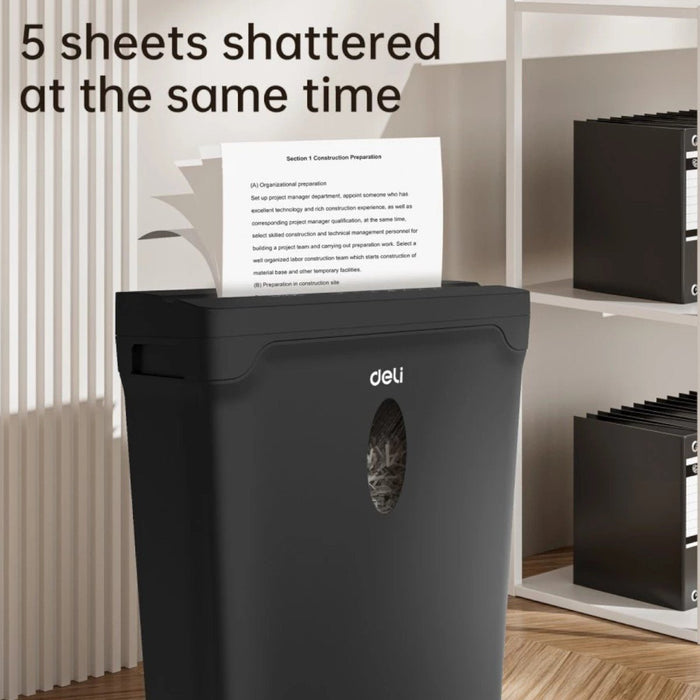 PENGHANCUR KERTAS Penghancur Kertas Deli Paper Shredder ET015 DELI OSCARLIVING