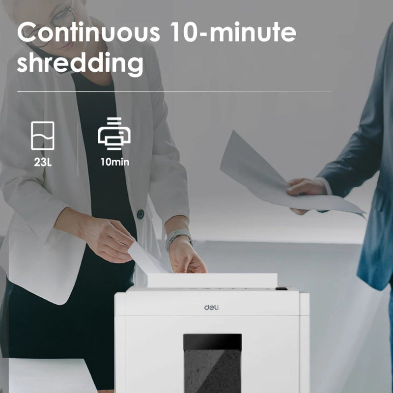 PENGHANCUR KERTAS Penghancur Kertas Deli Paper Shredder ET053 DELI OSCARLIVING