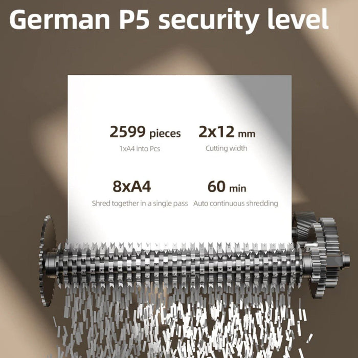 PENGHANCUR KERTAS Penghancur Kertas Deli Paper Shredder ET081 DELI OSCARLIVING