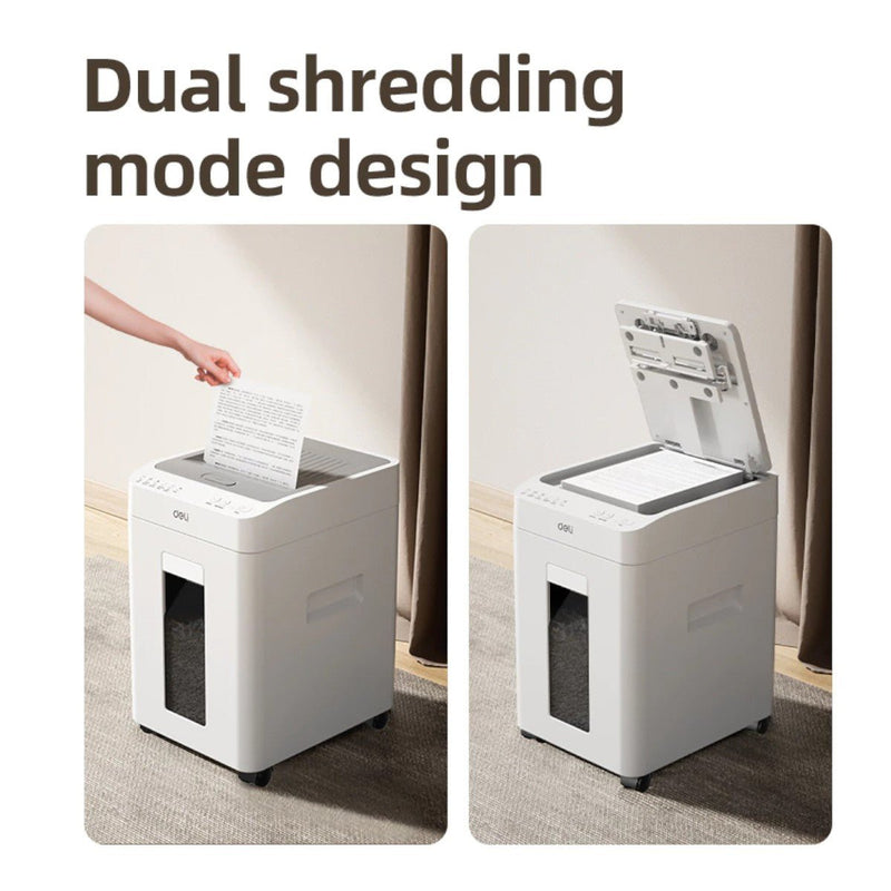 PENGHANCUR KERTAS Penghancur Kertas Deli Paper Shredder ET081 DELI OSCARLIVING