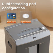 PENGHANCUR KERTAS Penghancur Kertas Deli Paper Shredder ET096 DELI OSCARLIVING