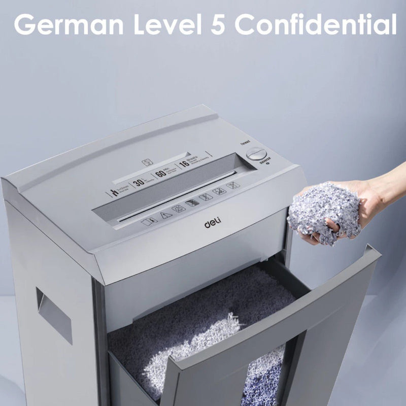 PENGHANCUR KERTAS Penghancur Kertas Deli Paper Shredder ET096 DELI OSCARLIVING