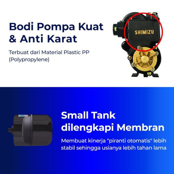 POMPA AIR Pompa Air Auto Shimizu PL138BIT SHIMIZU OSCARLIVING
