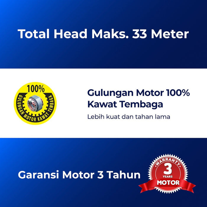 POMPA AIR Pompa Air Auto Shimizu PS133BIT SHIMIZU OSCARLIVING