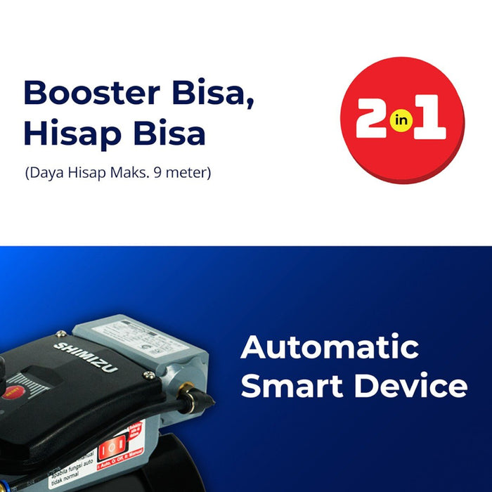 POMPA AIR Pompa Air Auto Shimizu PS133BIT SHIMIZU OSCARLIVING